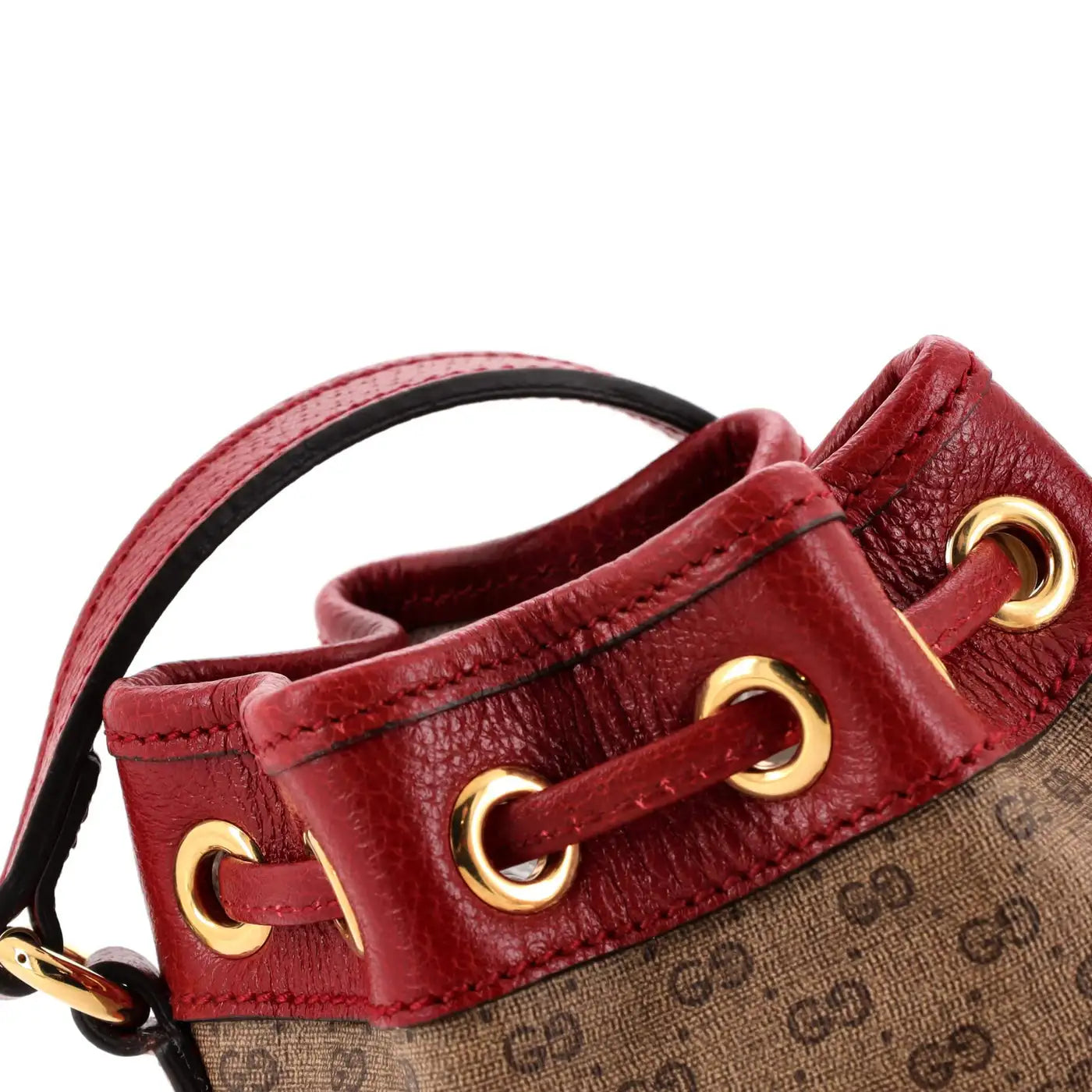 Gucci - Doraemon Bucket Bag Bedruckte Mini GG Mini aus beschichtetem Segeltuch