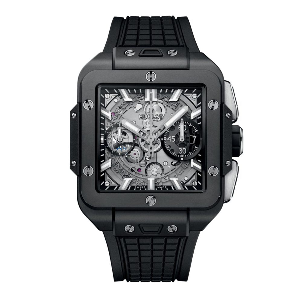 New Hublot Square Bang Unico Black